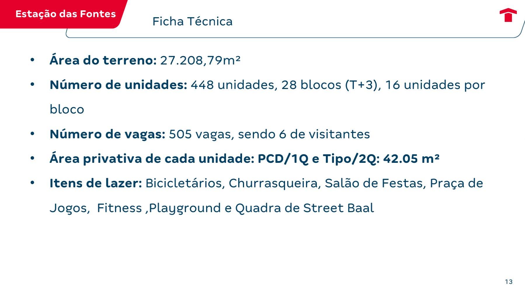 APARTAMENTO - ESTAÇÃO DAS FONTES