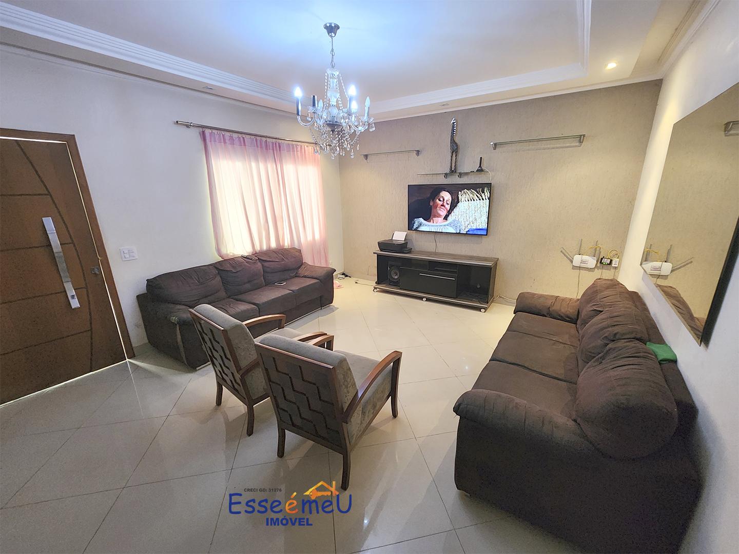 Casa para venda possui 117 metros quadrados com 3 quartos em Residencial Petrópolis - Goiânia - GO