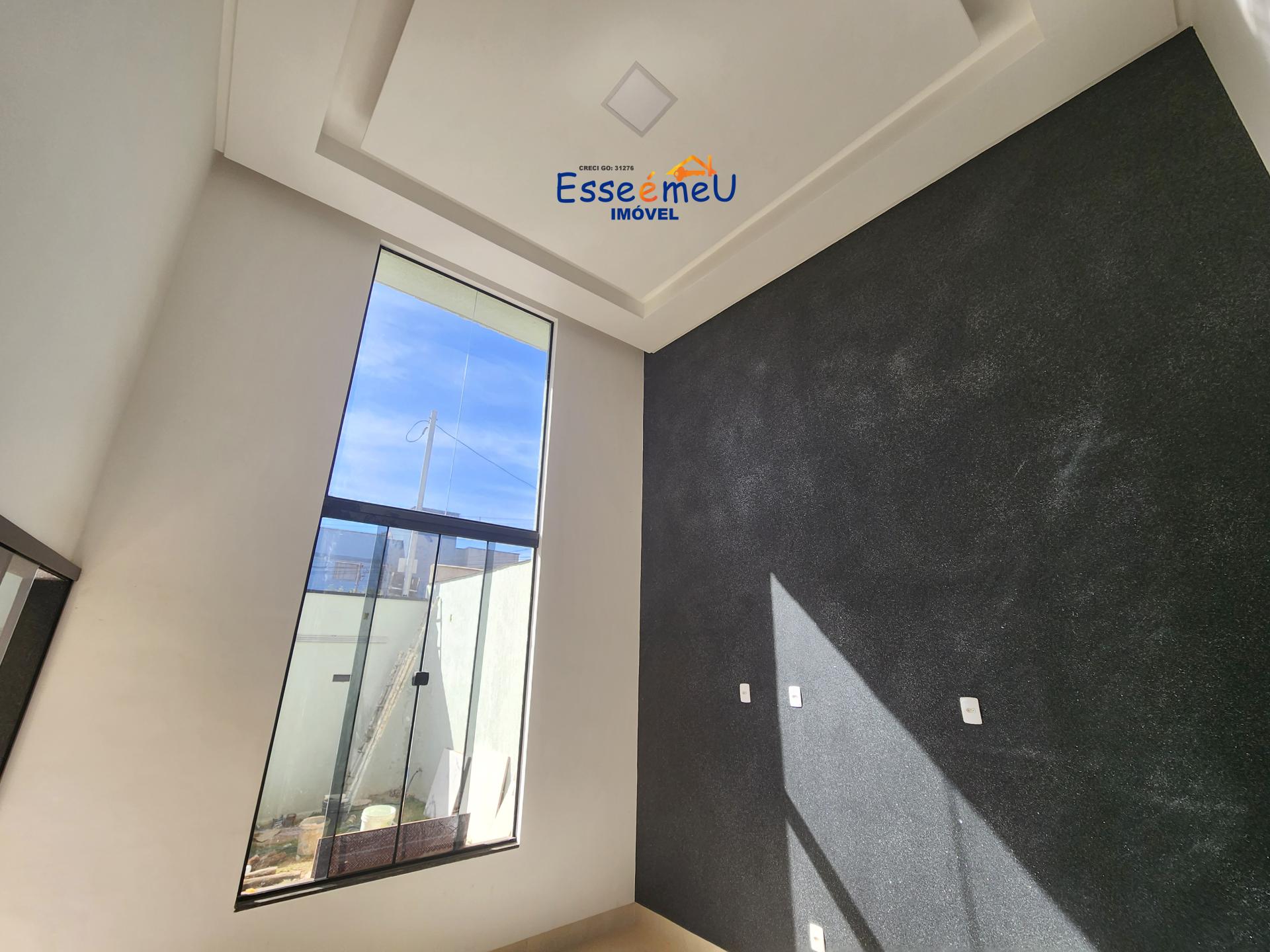 Linda casa 3 quartos com área gourmet com churrasqueira, Jardim Novo Petrópolis - Goiânia - GO