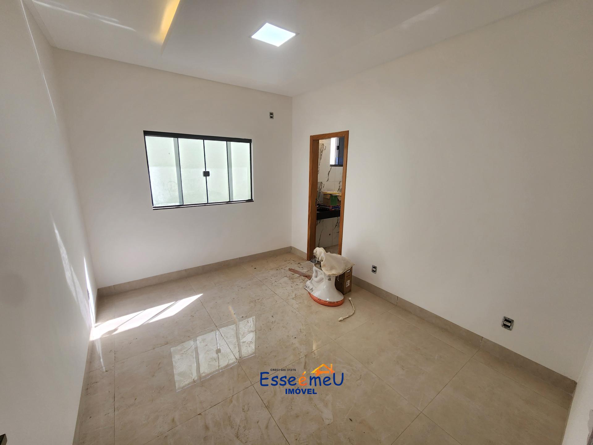 Linda casa 3 quartos com área gourmet com churrasqueira, Jardim Novo Petrópolis - Goiânia - GO