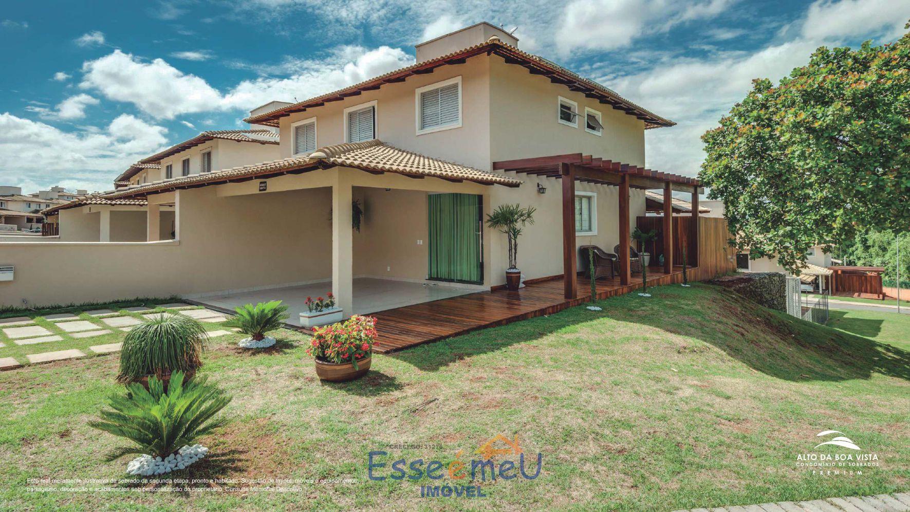 SOBRADO 3Q 190m² - CONDOMINIO ALTO DA BOA VISTA