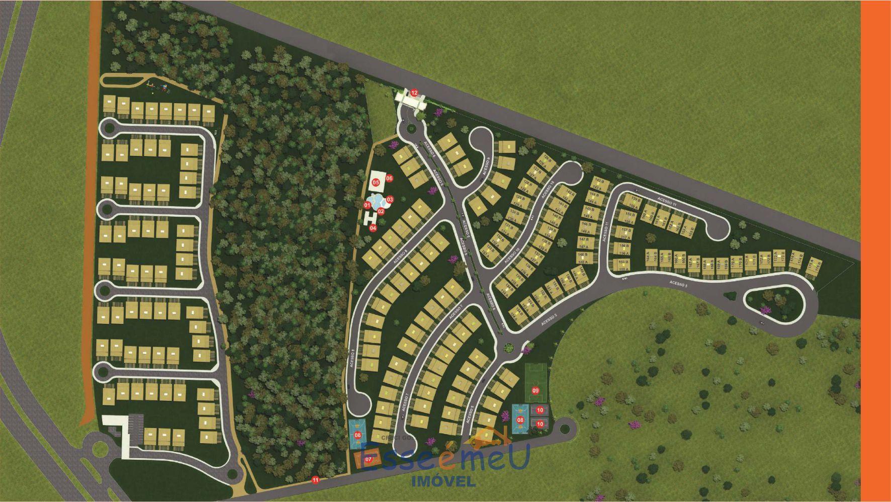 SOBRADO 3Q 190m² - CONDOMINIO ALTO DA BOA VISTA